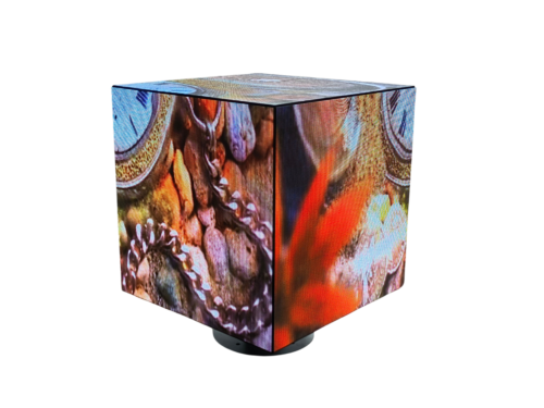 Outdoor 5-sided Rubik's Cube